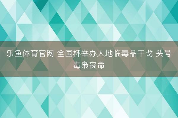乐鱼体育官网 全国杯举办大地临毒品干戈 头号毒枭丧命